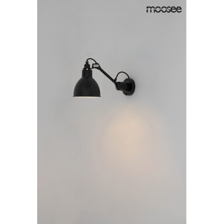 MSE010400218 MOOSEE lampa ścienna FRANK czarna