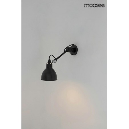MSE010400218 MOOSEE lampa ścienna FRANK czarna