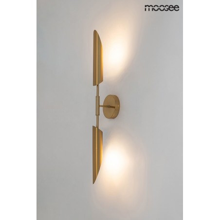 MSE010400225 MOOSEE lampa ścienna LOCCA złota