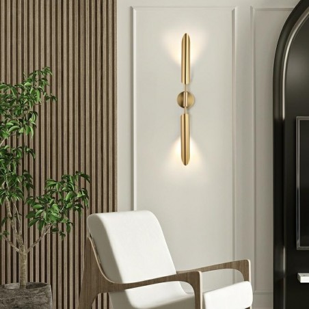 MSE010400225 MOOSEE lampa ścienna LOCCA złota