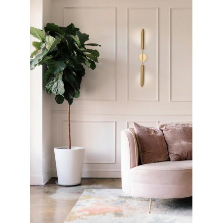 MSE010400225 MOOSEE lampa ścienna LOCCA złota