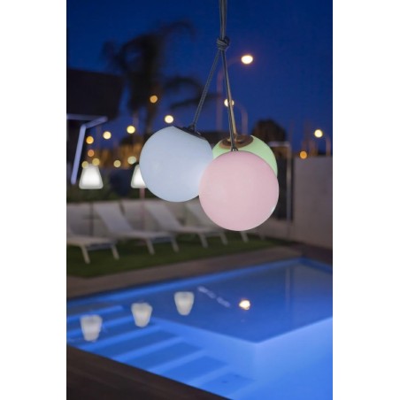 LUMNR025WLNW NEW GARDEN lampa wisząca NORAI 25 BATTERY GREY