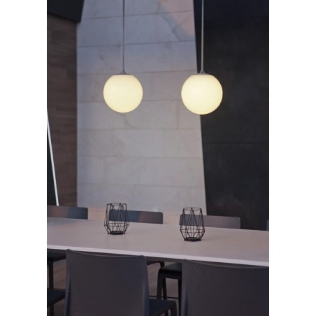 LUMNR025WLNW NEW GARDEN lampa wisząca NORAI 25 BATTERY GREY
