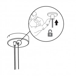 LUMPIA025XXHBNW NEW GARDEN lampa wisząca PIANETA 25  CABLE HANG