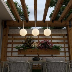 LUMSORAWLNW NEW GARDEN lampa wisząca SORA 25 BATTERY GREY
