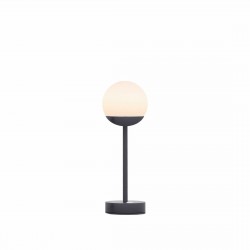 LUMNRS035GEWLNW NEW GARDEN lampa stołowa NORAI SLIM 35 BATTERY space grey