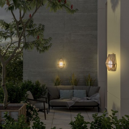 LUMSIS025XXWLNW NEW GARDEN lampa ścienna SISINE 25 WALL IN&OUT BATTERY