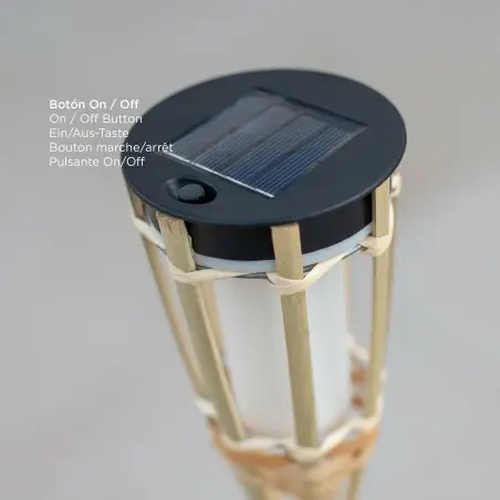 LUMHIA120XXSLNW NEW GARDEN lampa ogrodowa HIAMA SOLAR z efektem płomienia (24 sztuki)