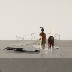 1016972-1226 UMBRA organizer GLAM HAIR przezroczysty węgiel drzewny