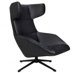 MSE011000309.41 Fotel obrotowy VITA VELVET czarny PU
