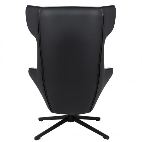 MSE011000309.41 Fotel obrotowy VITA VELVET czarny PU