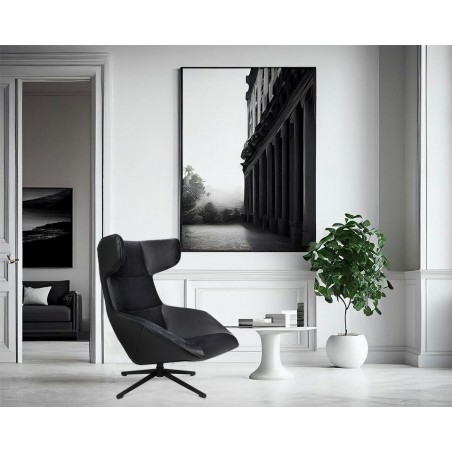 MSE011000309.41 Fotel obrotowy VITA VELVET czarny PU