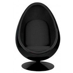 JH-069.BLACK.BL Fotel OVALIA BLACK czarny