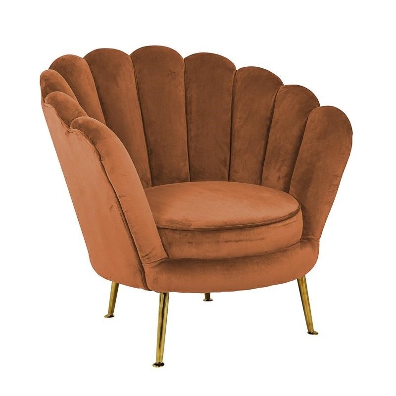 S4439 RUST VELVET RICHMOND fotel PERLA RUST VELVET S4439 RUST VELVET RICHMOND fotel PERLA RUST VELVET
