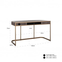 7535 RICHMOND biurko CLASSIO