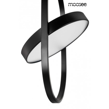 MSE010100314 MOOSEE lampa wisząca SPINNER 19 czarna