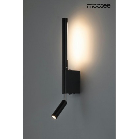 MSE010100335 MOOSEE lampa ścienna PERISCOPE czarna