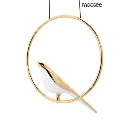 MSE010100295 MOOSEE lampa wisząca BIRD LINE złota