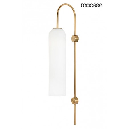 MSE010100341 MOOSEE lampa ścienna SLACK złota / biała