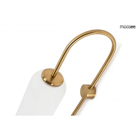 MSE010100341 MOOSEE lampa ścienna SLACK złota / biała