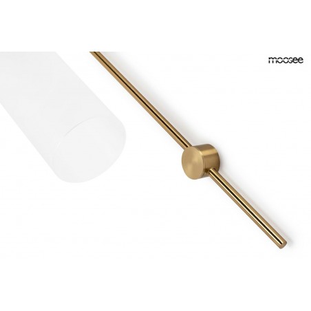 MSE010100341 MOOSEE lampa ścienna SLACK złota / biała