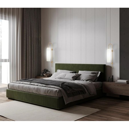 MSE010100341 MOOSEE lampa ścienna SLACK złota / biała