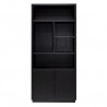 6515 BLACK RICHMOND regał na książki OAKURA 1 czarny