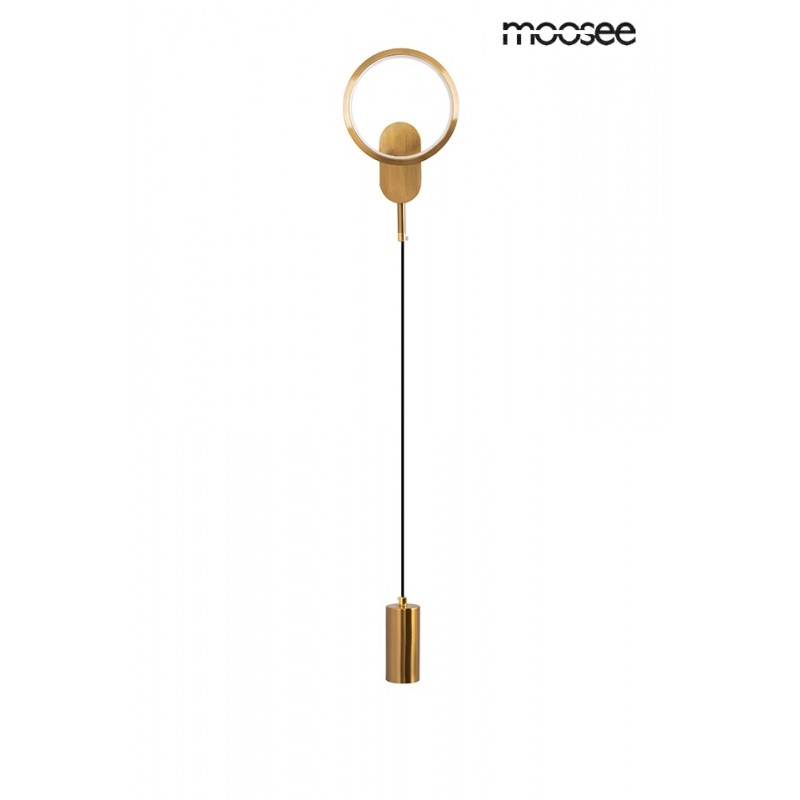 MSE010100345 MOOSEE lampa ścienna COMO złota MSE010100345 MOOSEE lampa ścienna COMO złota