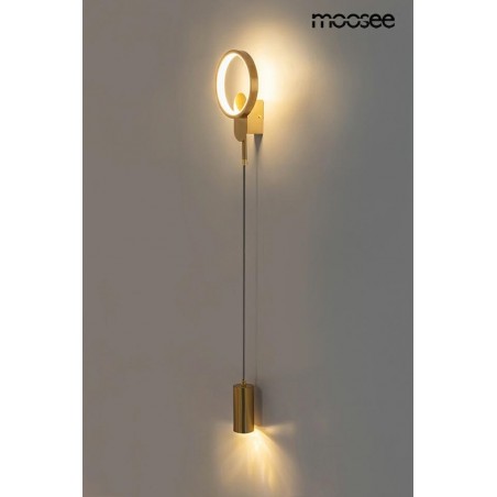 MSE010100345 MOOSEE lampa ścienna COMO złota
