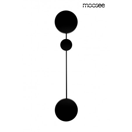 MSE010100353 MOOSEE lampa ścienna SHADOW 2 czarna