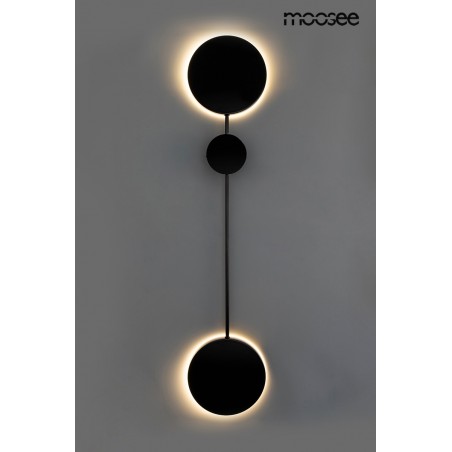 MSE010100353 MOOSEE lampa ścienna SHADOW 2 czarna