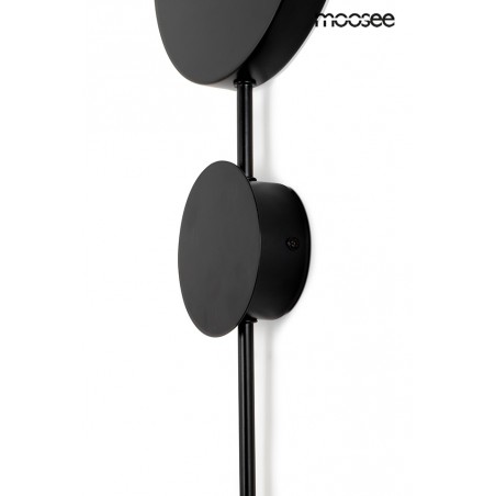 MSE010100353 MOOSEE lampa ścienna SHADOW 2 czarna