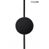 MSE010100353 MOOSEE lampa ścienna SHADOW 2 czarna