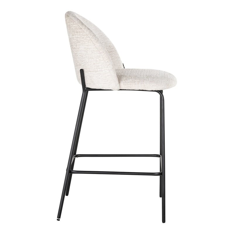 S4584 CREAM FUSION RICHMOND krzesło barowe ALYSSA 65 - białe