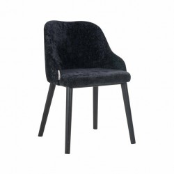 S4563 BLACK  RICHMOND krzesło TWIGGY czarne