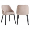 S4563 KHAKI VELVET RICHMOND krzesło TWIGGY khaki