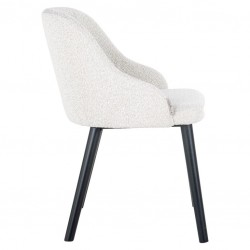 S4563 WHITE BOUCLE RICHMOND krzesło TWIGGY BOUCLE