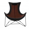 MSE01000302 Fotel OTILIA STAND VELVET czarny