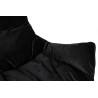 MSE01000302 Fotel OTILIA STAND VELVET czarny