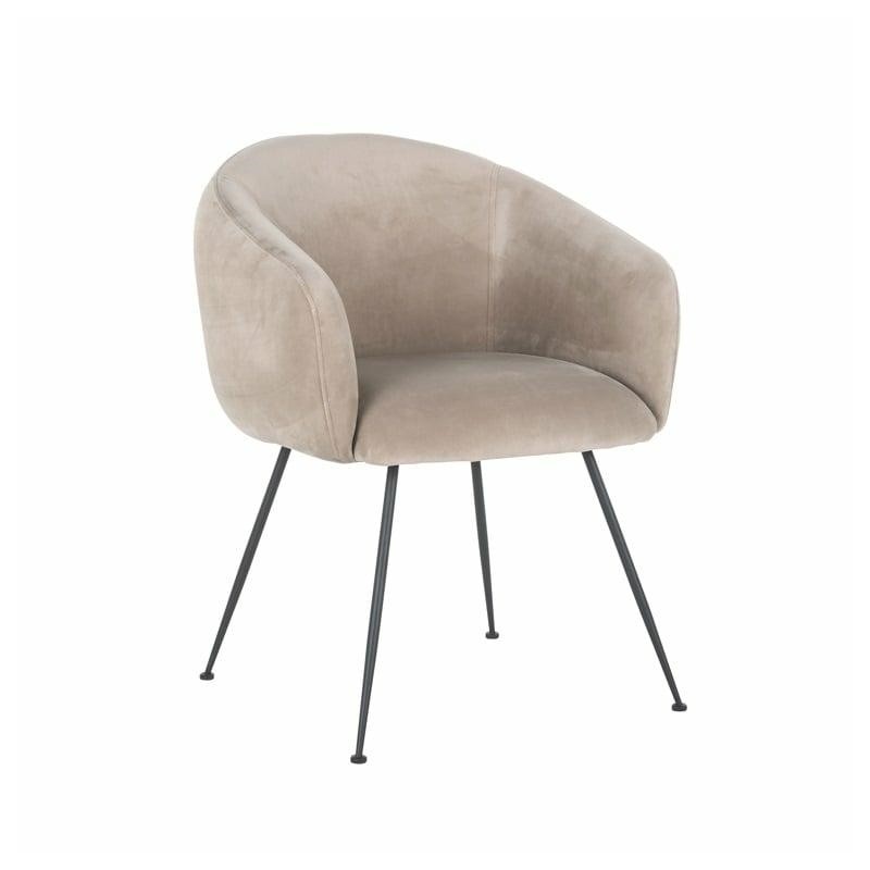 S4564 KHAKI VELVET RICHMOND krzesło AVANTI beżowe S4564 KHAKI VELVET RICHMOND krzesło AVANTI beżowe
