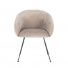 S4564 KHAKI VELVET RICHMOND krzesło AVANTI beżowe
