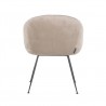 S4564 KHAKI VELVET RICHMOND krzesło AVANTI beżowe