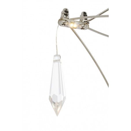 MSE1501100125  Lampa wisząca CONSTELATION 77 - LED, stal szczotkowana