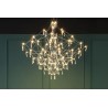 MSE1501100126  Lampa wisząca CONSTELATION 120 GOLD - LED, stal szczotkowana