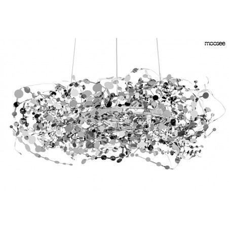 MSE1501100177 MOOSEE lampa wisząca MONETE 80 chrom