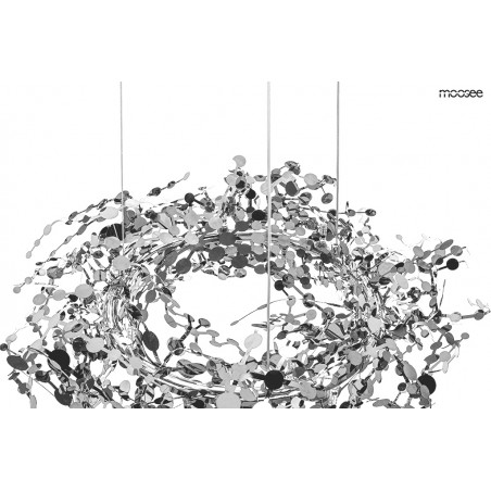 MSE1501100177 MOOSEE lampa wisząca MONETE 80 chrom
