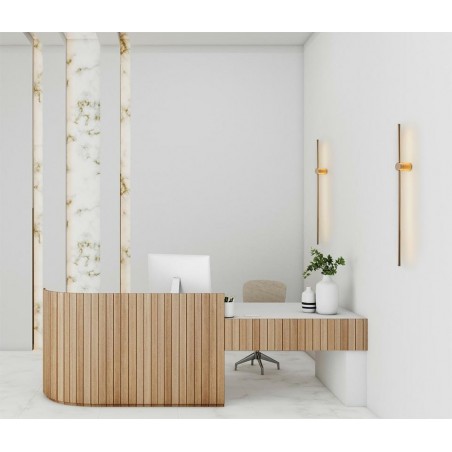 MSE1501100183 MOOSEE lampa ścienna OMBRE 100 złota