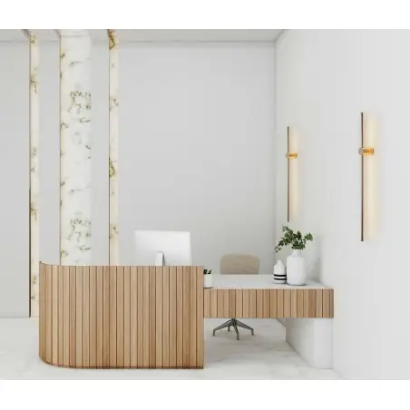 MSE1501100183 MOOSEE lampa ścienna OMBRE 100 złota