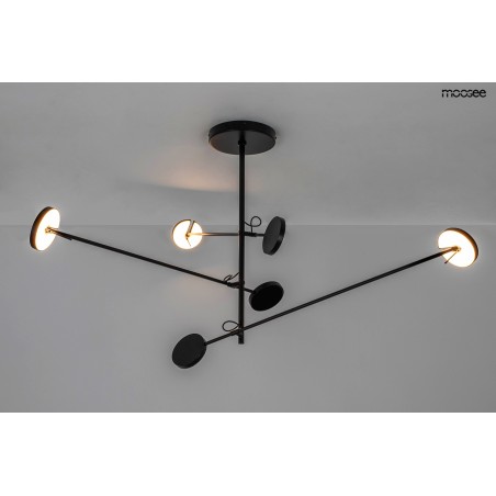 MSE1501100150 MOOSEE lampa wisząca BOBBIE 3 czarna