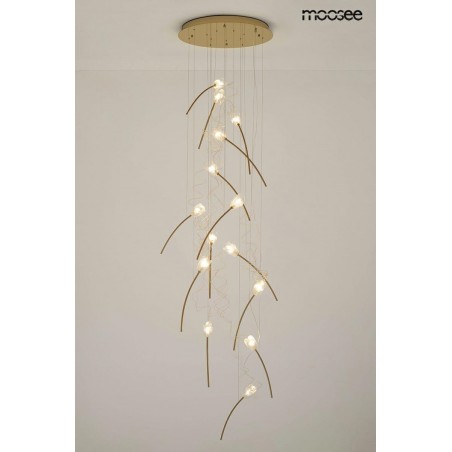 MSE1501100171 MOOSEE lampa wisząca TULIPPE 14 DISC złota